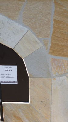 bazénové lemy kvarcit